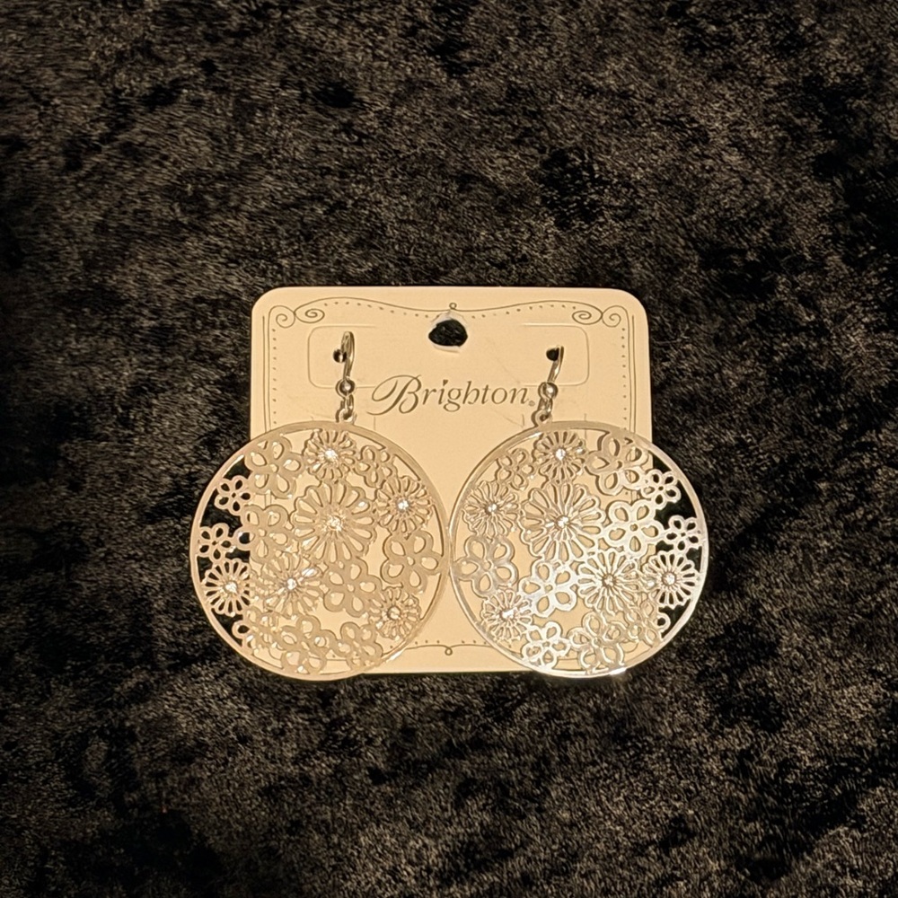 Brighton Posey Disc French Wire
Earrings (Silver tone)